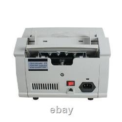 Money Bill Cash Counter Bank Machine Currency Counting UV Counterfeit