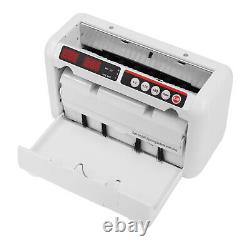 Money Bill Cash Counter Bank Machine Currency Counting UV MG Detect Autostop USA
