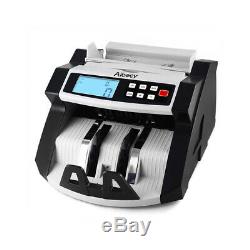 Money Bill Cash Counter Bank Machine Currency Counting Uv & Mg Counterfeit F8H3