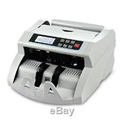 Money Bill Cash Counter Currency Bank Counting Machine UV MG IR DD Counterfeit