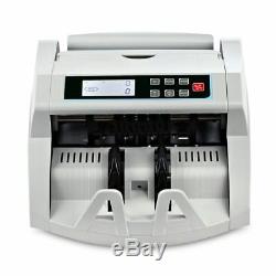 Money Bill Cash Counter Currency Bank Counting Machine UV MG IR DD Counterfeit