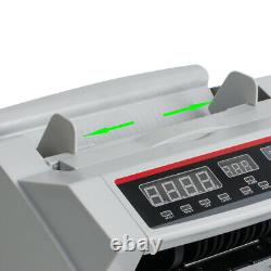 Money Bill Cash Counter Currency Count Machine MG Counterfeit Detector on Sale