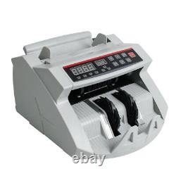 Money Bill Cash Counter Currency Counting Machine MG Counterfeit Detector CE