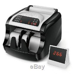 Money Bill Cash Currency Banknote Counter Machine with UV, MG, IR Counterfeit