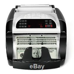 Money Bill Cash Currency Banknote Counter Machine with UV, MG, IR Counterfeit