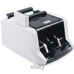 Money Bill Counter Bank Machine Currency Counting UV MG Counterfeit Detector New