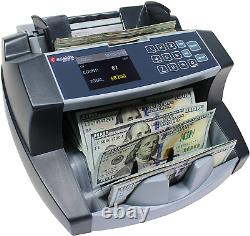 Money Bill Counter Counting Machine Currency high Speed Dollar Value Counter NEW