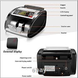 Money Bill Counter Detector Display Currency Cash Counter Bank