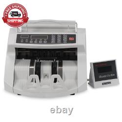 Money Bill Counter Detector Display Currency Cash Counter Bank Machine