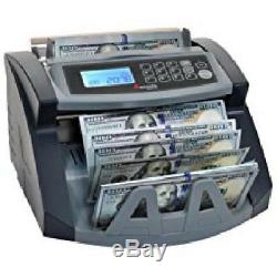 Money Bill Counter Machine Professional Cash Counting Bank Currency Sorter with UV