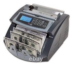 Money Bill Counter Professional UV Currency Cash Counting Machine Bank Sorter