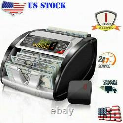 Money Bill Currency Counter Counting Machine Counterfeit Detector UV MG Cash QF