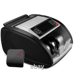Money Bill Currency Counter Counting Machine Counterfeit Detector UV MG Cash US+
