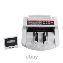 Money Bill Currency Counter Counting Machine Counterfeit Detector UV&MG Cash USA