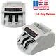 Money Bill Currency Counter Counting Machine Counterfeit Detector Uv Mg Cashored