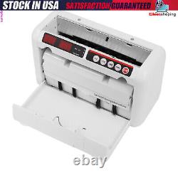 Money Counter Bill Cash Currency Counting Machine Counterfeit Detector UV & MG