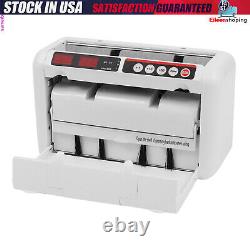 Money Counter Bill Cash Currency Counting Machine Counterfeit Detector UV & MG