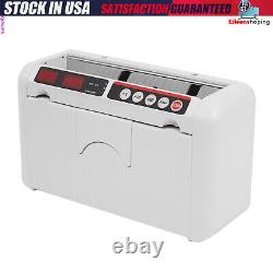 Money Counter Bill Cash Currency Counting Machine Counterfeit Detector UV & MG