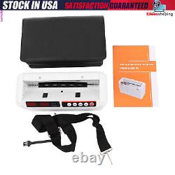 Money Counter Bill Cash Currency Counting Machine Counterfeit Detector UV & MG