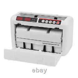 Money Counter Bill Cash Currency Counting Machine Counterfeit Detector UV&MG NEW