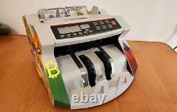 Money Counter Cash Currency Machine UV Bill Detector art design iron man crypto