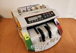 Money Counter Cash Currency Machine UV Bill Detector art design iron man crypto