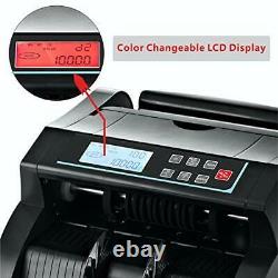 Money Counter DOMENS UV/MG Detection Bill Counting Machine US Dollar Currency