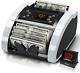 Money Counter Machine Currency Cash Bank Sorter Counterfeit Count 2year Warranty