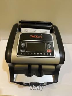 Money Counter Machine Currency Cash Bank Sorter Counterfeit Detection Bill Count