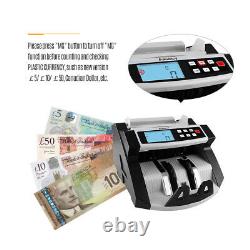 Money Counter Machine Currency Cash Bank Sorter Counterfeit Detection Count L0G2