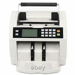 Money Counter Machine Currency Cash Bank Sorter Detection Bill Count 100PCS