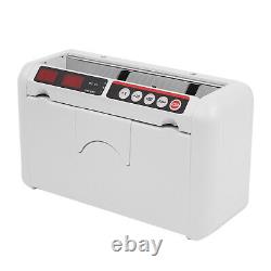 Money Counter Machine Currency Count Bank Sorter Money Bill Cash Counter withBrush