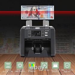 Money Counter Machine Mixed Denomination Bill Value Counting Cash Note Counter