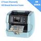 Money Counter Machine Mixed Denomination Blue Bill Value Counting 32 Currency
