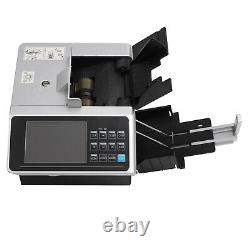 Money Counter Machine Multi Currency Cash Bank Counterfeit Detector Bill Counter