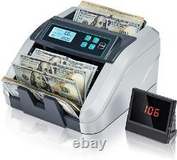 Money Counter UV MG IR Counterfeit Bill Detector Currency Cash Counting Machine