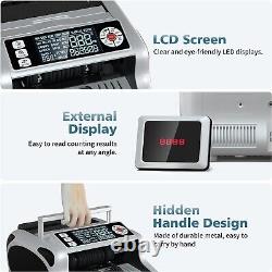 Money Counter Value Count, UV/MG/IR/DD Detection, Add/Batch LCD Display