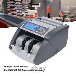 Money Counting Machine LCD Display Banknote Currency Counter 11.4 x 10 x 6.5inch