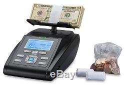 Money Counting Scale Coin Counter Bill Note Cash Currency Machine Printer ZZap