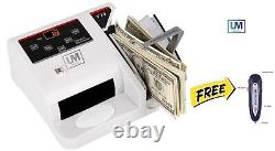 Money Detector & Counter UV + MG Magnetic Head US Counterfeit Currency Bill Note