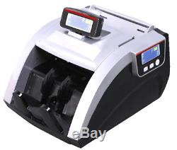 Money Sleek Banknote Counter Currency Bills Automatic UV MG Counterfeit Detector