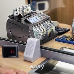 Mult-Currency Money Counter Machine 3 Screen Display Counterfeit Detection