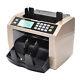 Multi-currency Cash Banknote Money Bill Counter Counting Machine Lcd Mg N6g8
