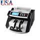 Multi-currency Cash Banknote Money Bill Counter Counting Machine Lcd Uv Mg I0c8