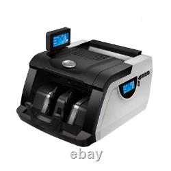 Multi Currency Use UV MG IR Fake Note Detection Cash Money Counting Machine Bill