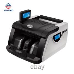 Multi Currency Use UV MG IR Fake Note Detection Cash Money Counting Machine Bill