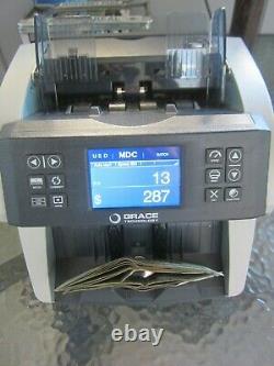 Multiple Currency Money Cash Bill Counter Machine By Grace technology