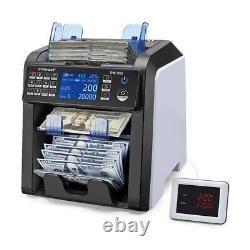 NEW DMInteract DM-950 2 Pocket 15 Multi Currency Counting Machine