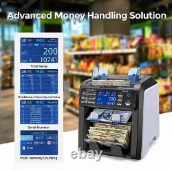 NEW DMInteract DM-950 2 Pocket 15 Multi Currency Counting Machine