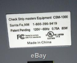 NEW DocuGem CSM-1000 Bill Strapping Machine 1 1/8 Tape Currency Money Bander